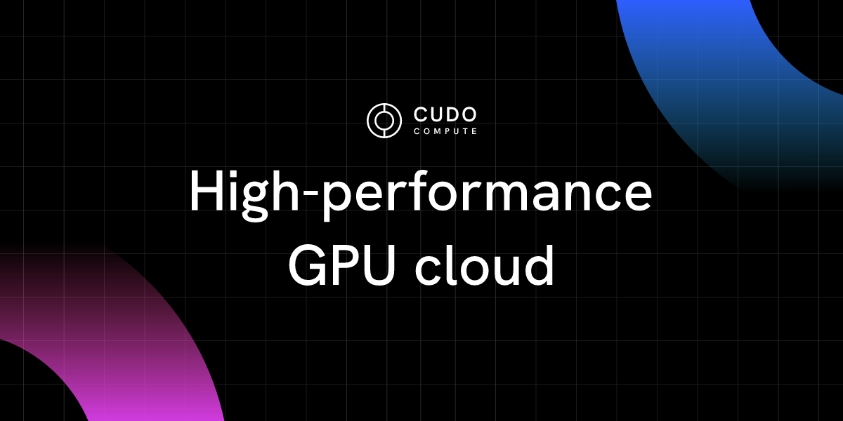 High-performance GPU cloud