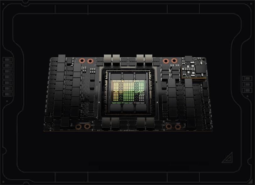NVIDIA H100 SXM illustration