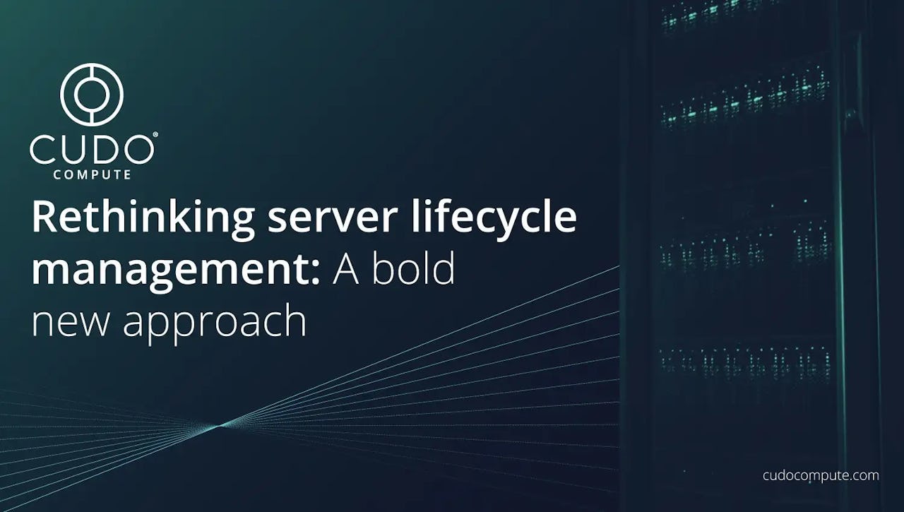 Rethinking server lifecycle management: A bold new approach cover photo
