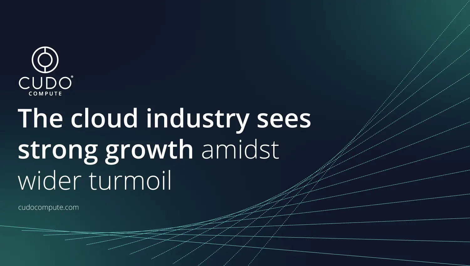 The cloud industry sees strong growth amidst wider turmoil cover photo