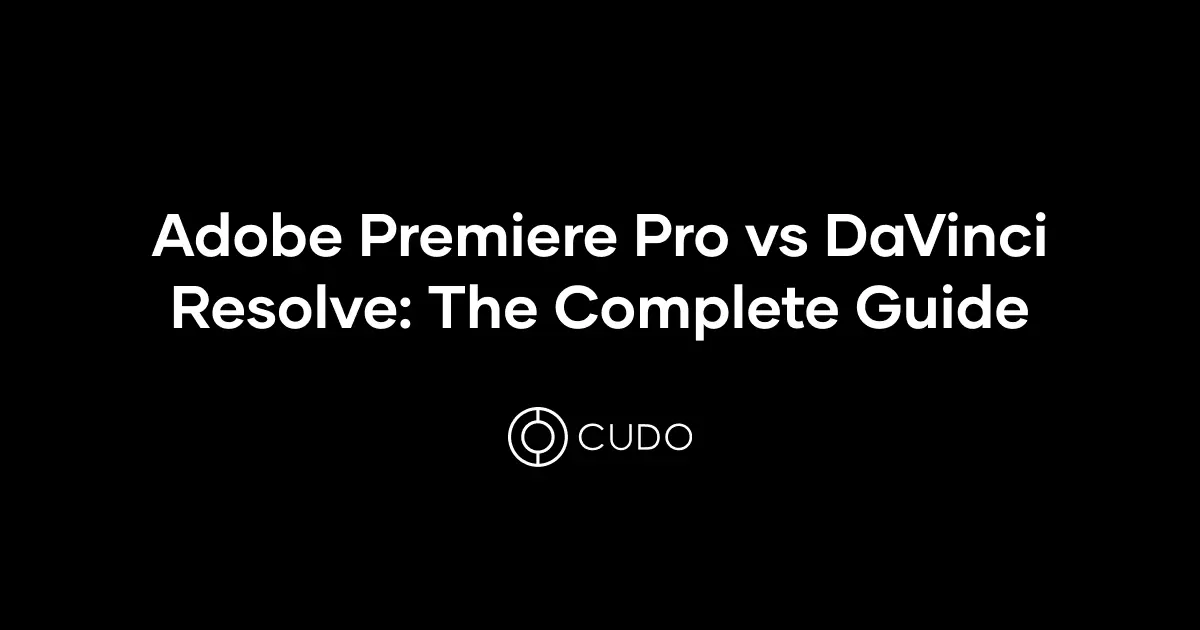 Adobe Premiere Pro vs DaVinci Resolve: The Complete Guide cover photo