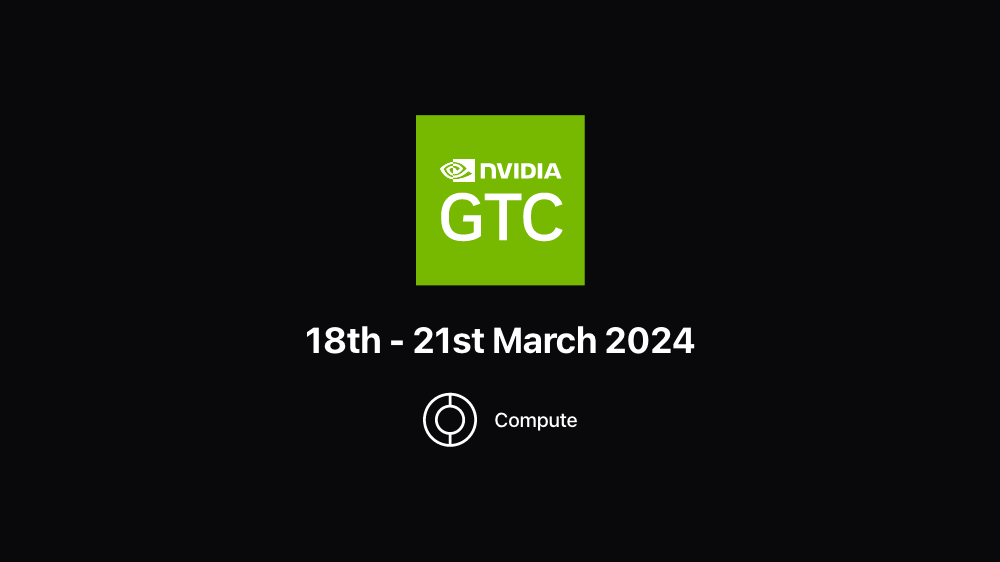 CUDO Compute at NVIDIA GTC 2024