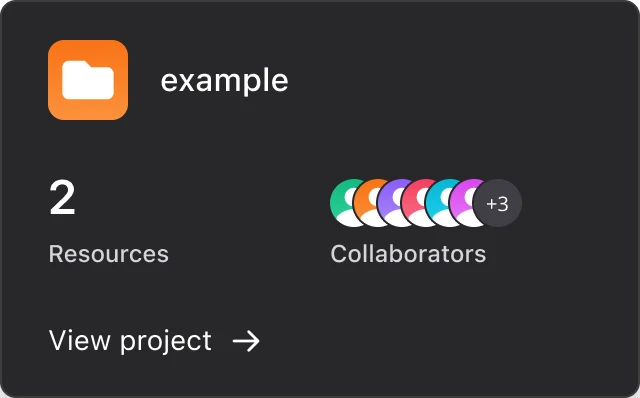 Project interface card