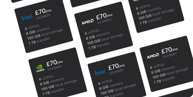 Range of deployable virtual machine types
